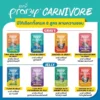 อาหารเปียกแมว Carnivore ยกโหล 12 ซอง สำหรับแมวอายุ 2 เดือนขึ้นไป